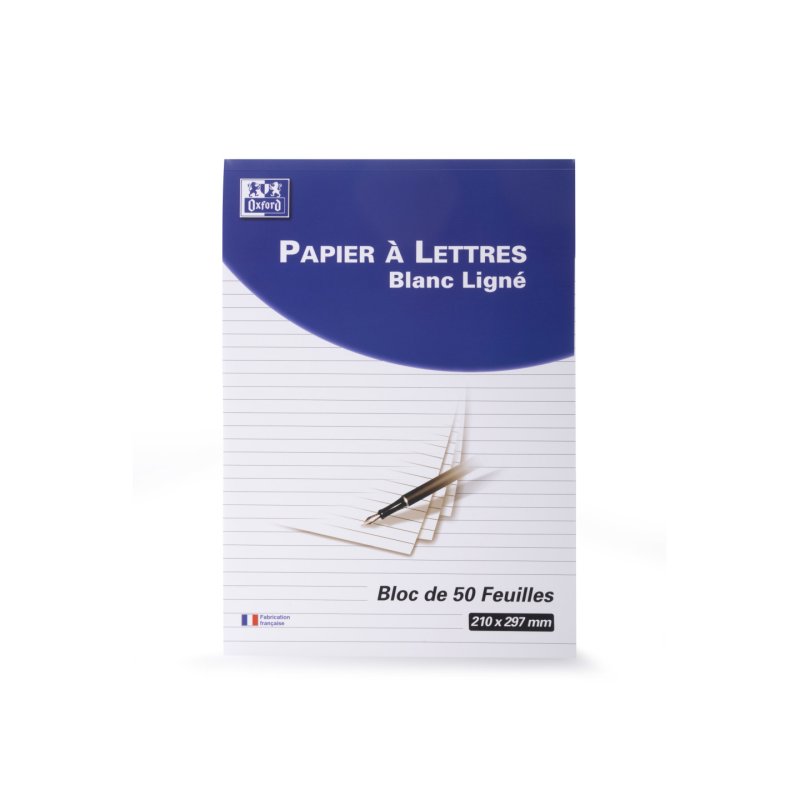 Oxford 100102126 writing notebook A4 100 sheets White