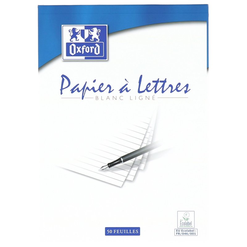 Oxford 100104185 note paper Rectangle White 100 sheets