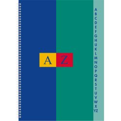 Conquerant 100101022 bloc-notes A4 180 feuilles Couleurs assorties