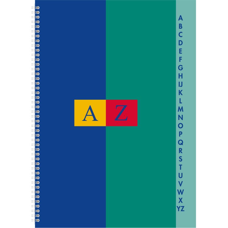 Conquerant 100101022 writing notebook A4 180 sheets Assorted colours