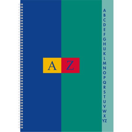 Conquerant 100101022 writing notebook A4 180 sheets Assorted colours