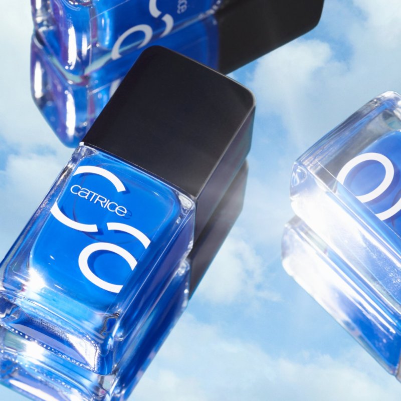 Catrice ICONAILS Gel Lacquer No. 144 Your Royal Highness Blue Long-Lasting Glossy Vegan Nail Polish 10.5ml