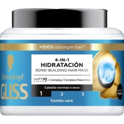 Gliss Hydrating Hair Mask 4 In 1 With Hyaluronic Complex - 400 Ml