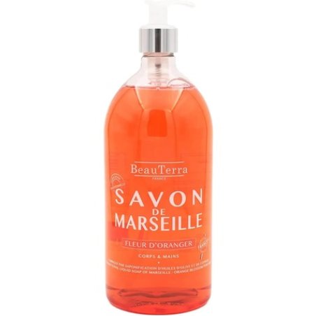 BEAUTERRA Marseille Liquid Soaps Orange Blossom