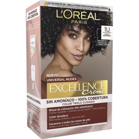 Excellence Creme Universal Nudes Hair Dye 1U Black