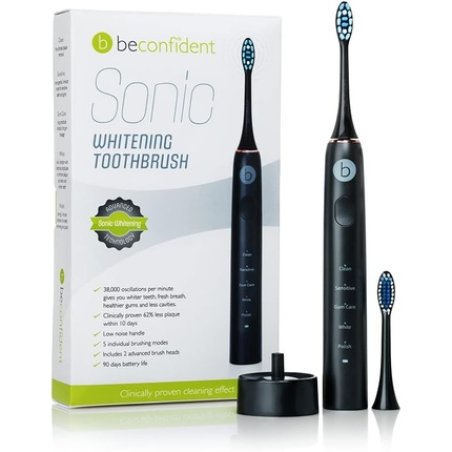 Sonic Electric Whitening Toothbrush Black Rose Gold