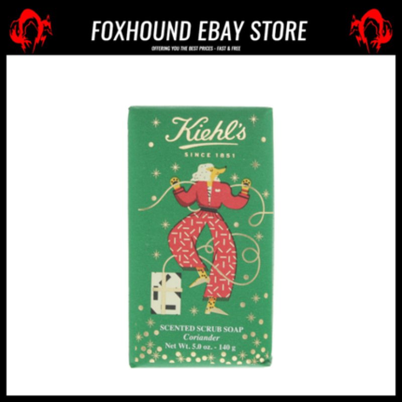 Kiehl's Coriander Scented Scrub Bar Soap 140g
