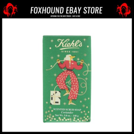 Kiehl's Coriander Scented Scrub Bar Soap 140g