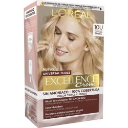 Excellence Creme Universal Nudes 10U-Lightest Blonde Hair Dye