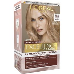 Excellence Creme Universal Nudes 9U Very Light Blonde Hair Dye