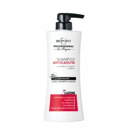 Biopoint Professional 5 Actions Anti-Fall Shampoo Ultra Reinforcement for Falling Hair 400ml