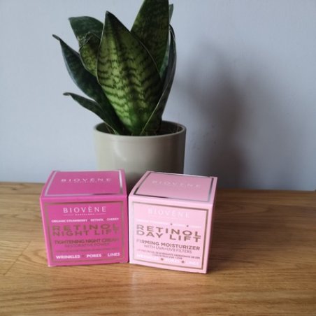 Biovene Retinol Day Lift and Night Lift Cream Set 50ml