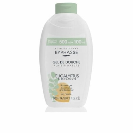 Byphasse Bergamot Eucalyptus Tree Shower Gel 600ml