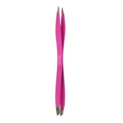 Beter Duply Double-Ended Stainless Steel Tweezers for Precise and Quick Eyebrow Plucking