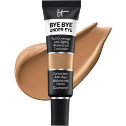 IT Cosmetics Bye Bye Under Eye Concealer Highly Pigmented Water-Resistant Long-Wearing Finish Deep Tan 40.0