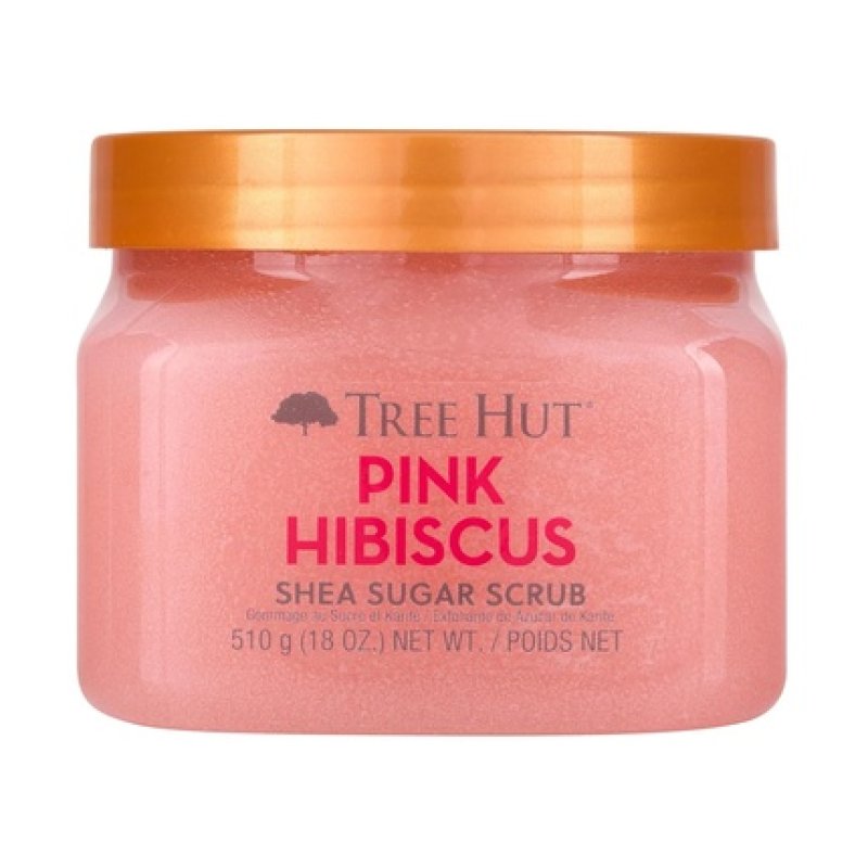 Tree Hut Pink Hibiscus Shea Sugar Scrub 18 oz