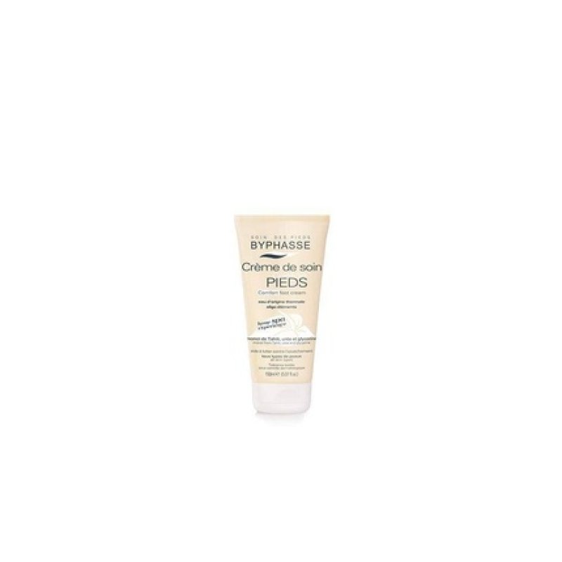 BYPHASSE Comfort Foot Cream with Tahitian Monoi, Urea, and Glycerin 150ml