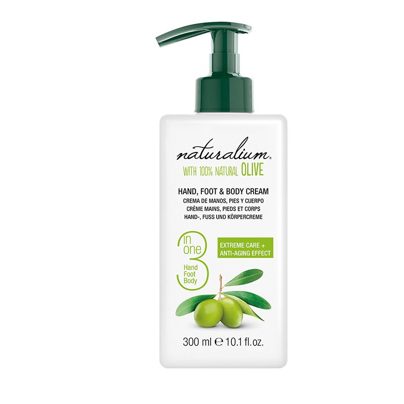 Naturalium Creams 300ml Hand, Foot, and Body Cream