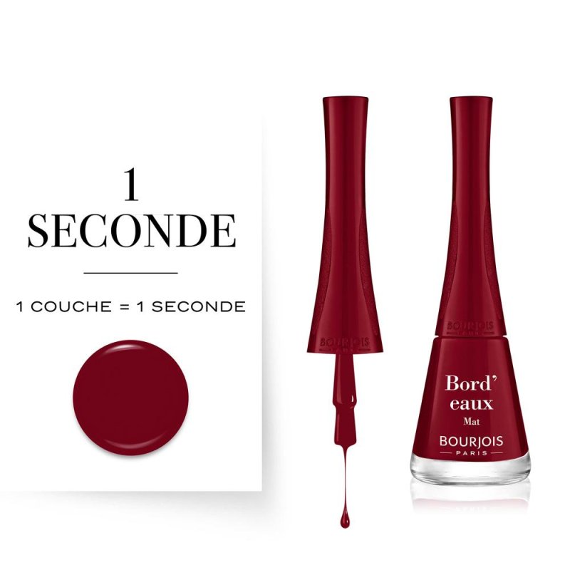 Bourjois Nail Polish 1 Seconde 41 Bordeaux 9ml