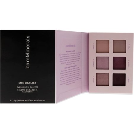 bareMinerals Mineralist Eyeshadow Palette 6 Colors 1.3g Each Heathered
