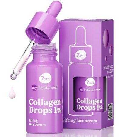 7Days Collagen Serum for Face Anti Aging Korean Skincare with Jojoba and Almond Oil Face Serum with Lifting Effect