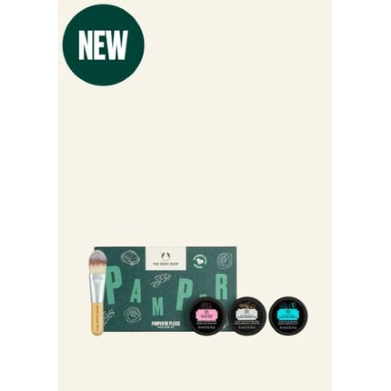 The Body Shop Pamper Me Please Face Mask Kit