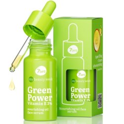 7Days Vitamin E Face Serum Nourishing Serum with Avocado Oil and Peptides Korean Skincare Anti-Aging Face Care