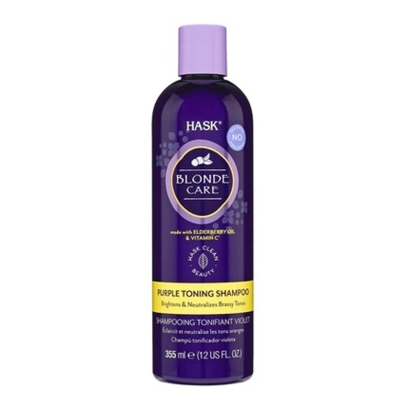 HASK Blonde Care Violet Toning Shampoo 355ml