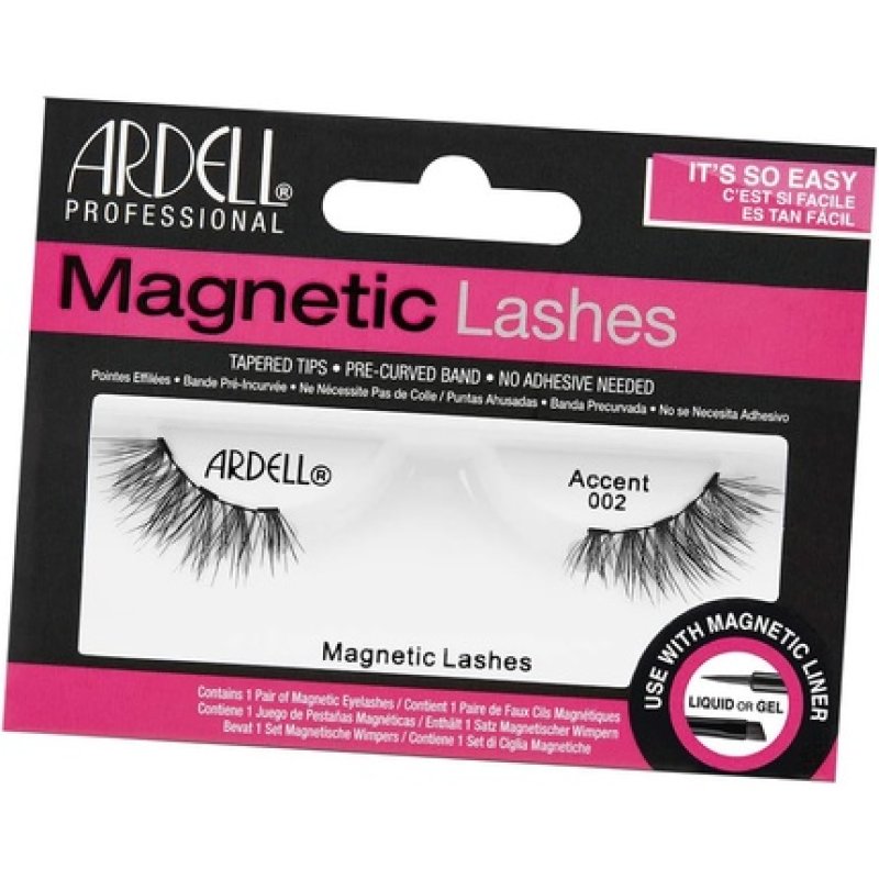 Ardell Single Magnetic Lashes Style Accent 002 - Ideal for Use with Magnetic Lash Liner