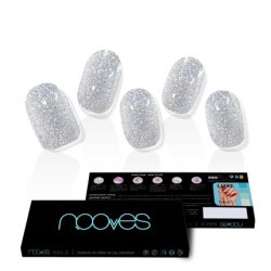 NOOVES NAILS Premium Precured Gel Nail Foils Dazzling Diva Metallic Semi-Cured Gel Nail Strips Semi-Permanent Gel