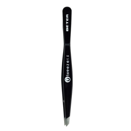 Beter - Beter Tweezers Magnetic Slanted Tip Black