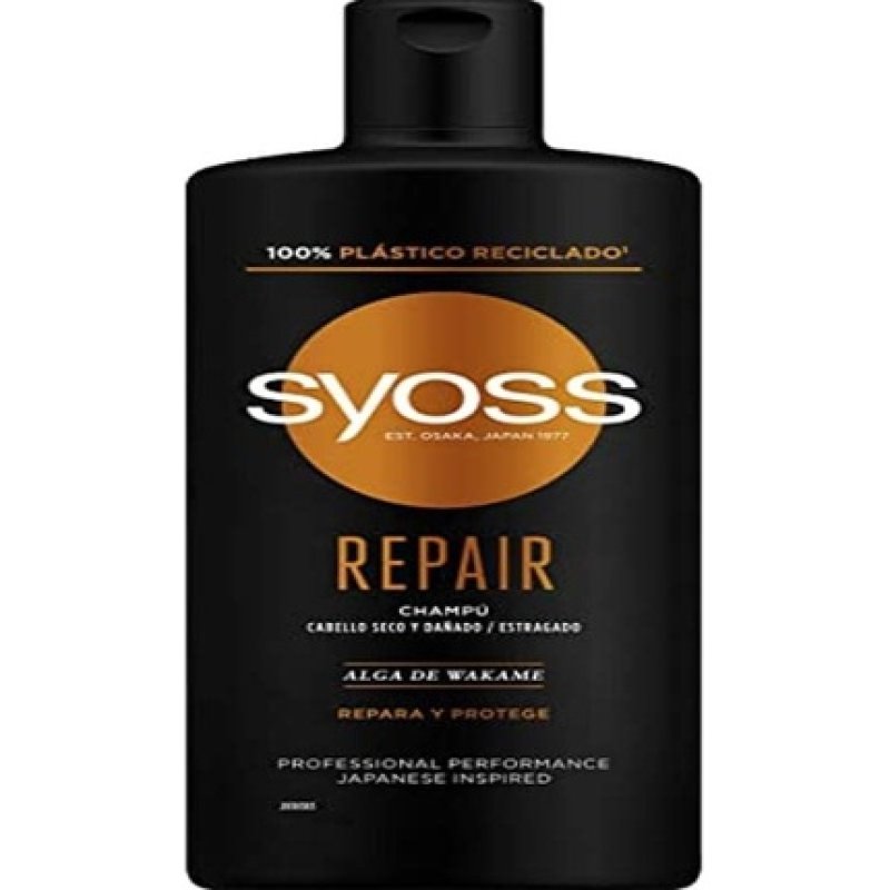 Syoss Repair Shampoo for Dry and Damaged Hair 440ml