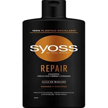 Syoss Repair Shampoo for Dry and Damaged Hair 440ml