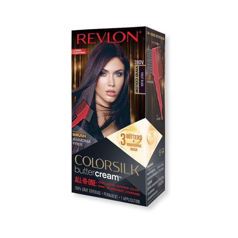 Revlon ColorSilk Buttercream couleur de cheveux Violet