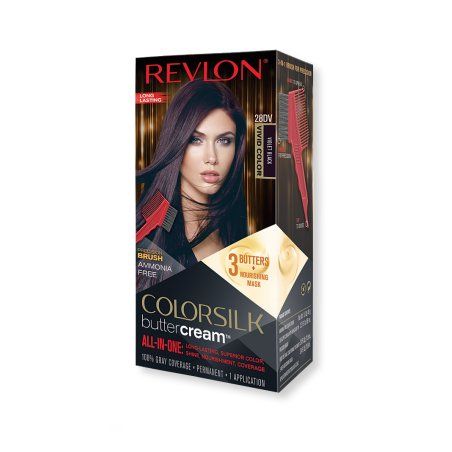 Revlon ColorSilk Buttercream couleur de cheveux Violet