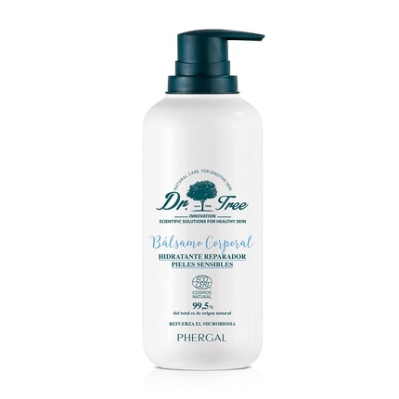 Dr. Tree Moisturizing Body Balm Repairs and Moisturizes Skin 99.5% Natural Ingredients 400ml