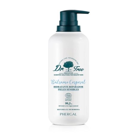 Dr. Tree Moisturizing Body Balm Repairs and Moisturizes Skin 99.5% Natural Ingredients 400ml