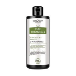 PostQuam Organicals Natur Shampoo for Sensitive Scalp with Aloe Vera, Glycerin, and Coconut Water 400ml