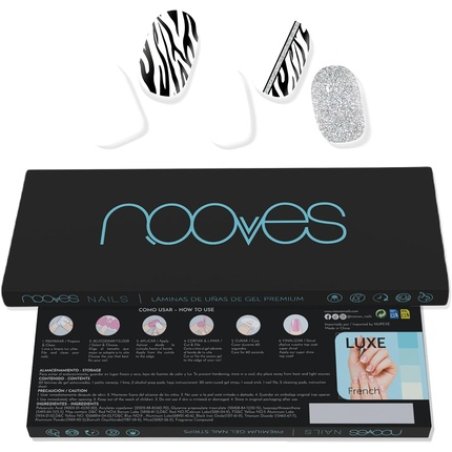 NOOVES NAILS Premium Pre-Cure Gel Nail Foils Funky Baby Art Design Semi-Permanent Gel Nail Sticker