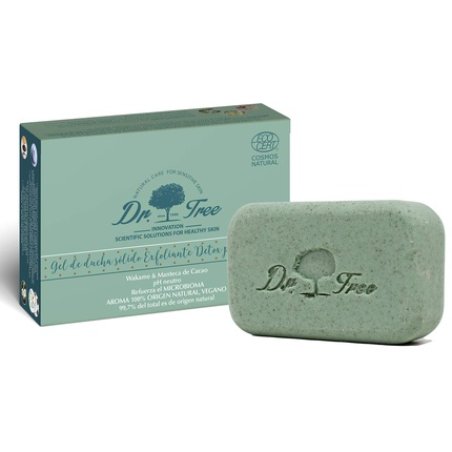 Dr. Tree Exfoliating Scrub Solid Shower Gel for Sensitive Skin 120g