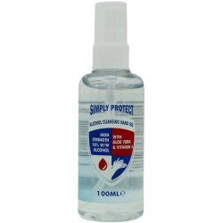 Simply Protect Alcohol Cleansing Hand Gel 100ml