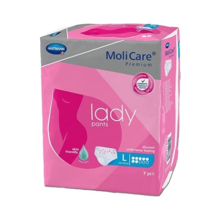 MoliCare Premium Lady Pants with Aloe Vera 7 Drops Size L - Pack of 7