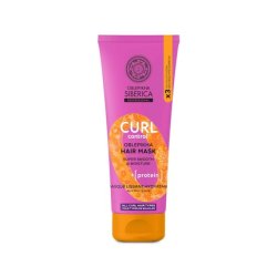 Face Mask with Proteins Curl Control
