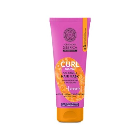 Face Mask with Proteins Curl Control