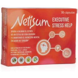 Phergal Netisum Executive Stress Help 30 Capsules