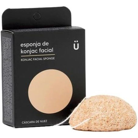 Konjac Facial Sponge with Walnut Shell 15g