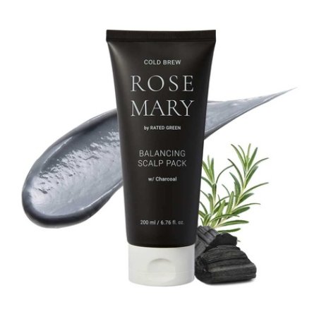 Rated Green Rosemary Balancing Scalp Pack for Oily and Itchy Scalp 6.76 Fl. Oz.