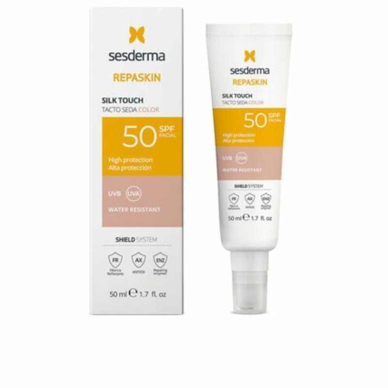 Sesderma REPASKIN SPF 50 Sunscreen with Color 50ml Silky