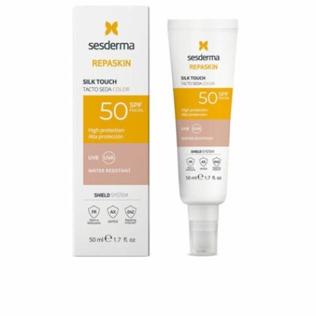 Sesderma REPASKIN SPF 50 Sunscreen with Color 50ml Silky