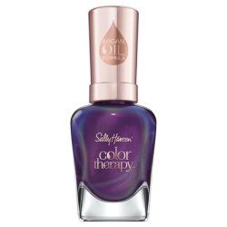 Sally Hansen Color Therapy Nail Polish 14.7ml - Shade 402 Plum Euphoria Shimmering Purple